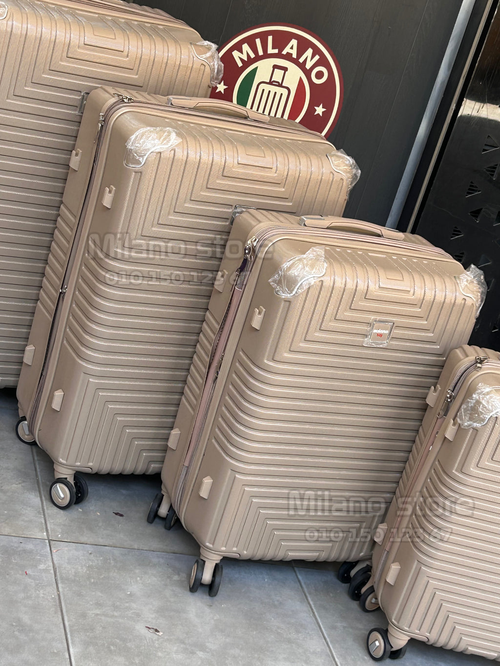 Milano 4-piece luggage set