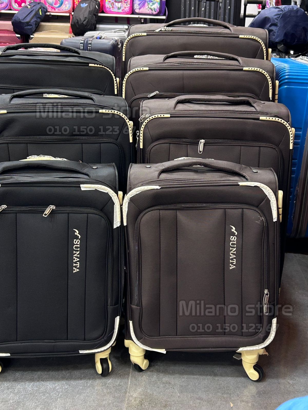 Sonata fabric luggage bags